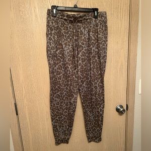 Cheetah Print Joggers